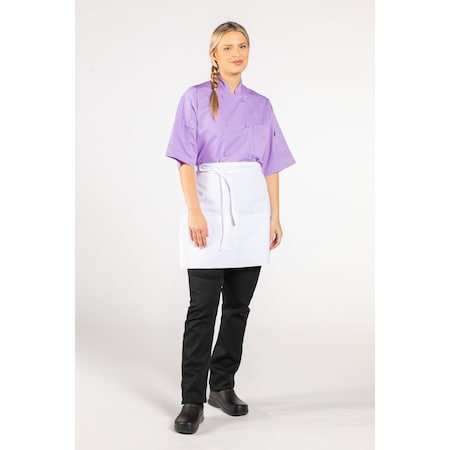 Uncommon Threads 3-Pocket Half Waist Apron Wht 3060-2500